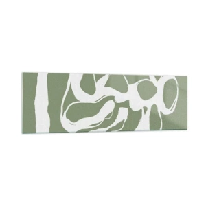 Schilderen op glas - De roep van de ruimte - 160x50 cm