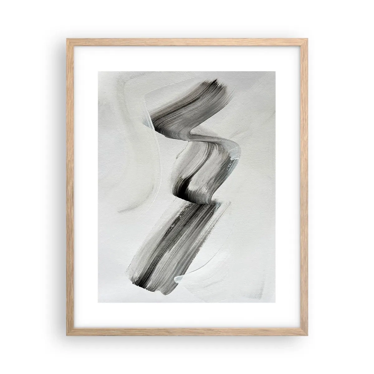 Een poster in een licht eiken lijst - Terloops voor de lol - 40x50 cm