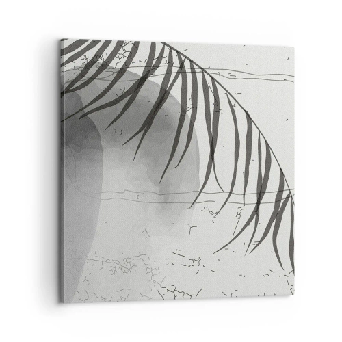 Schilderen op canvas - Het subtiele exotisme van de natuur - 60x60 cm