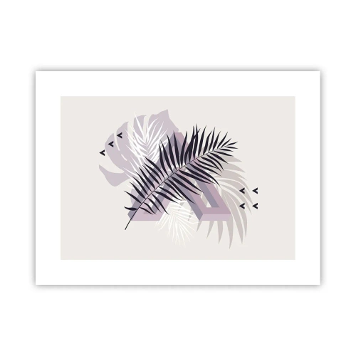Poster - De schaduw van de schaduw - 40x30 cm