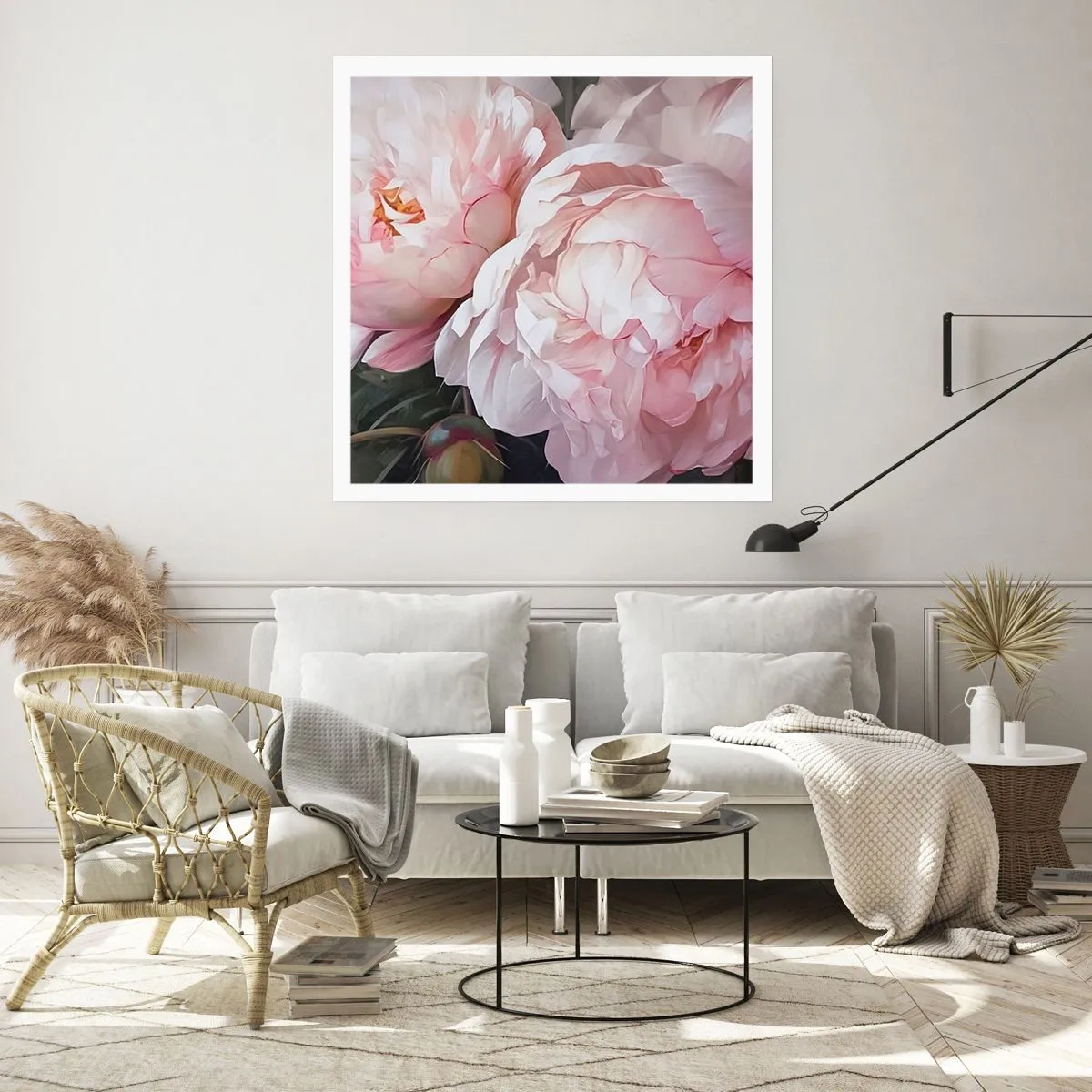 Poster - In bloei gestopt - 60x60 cm