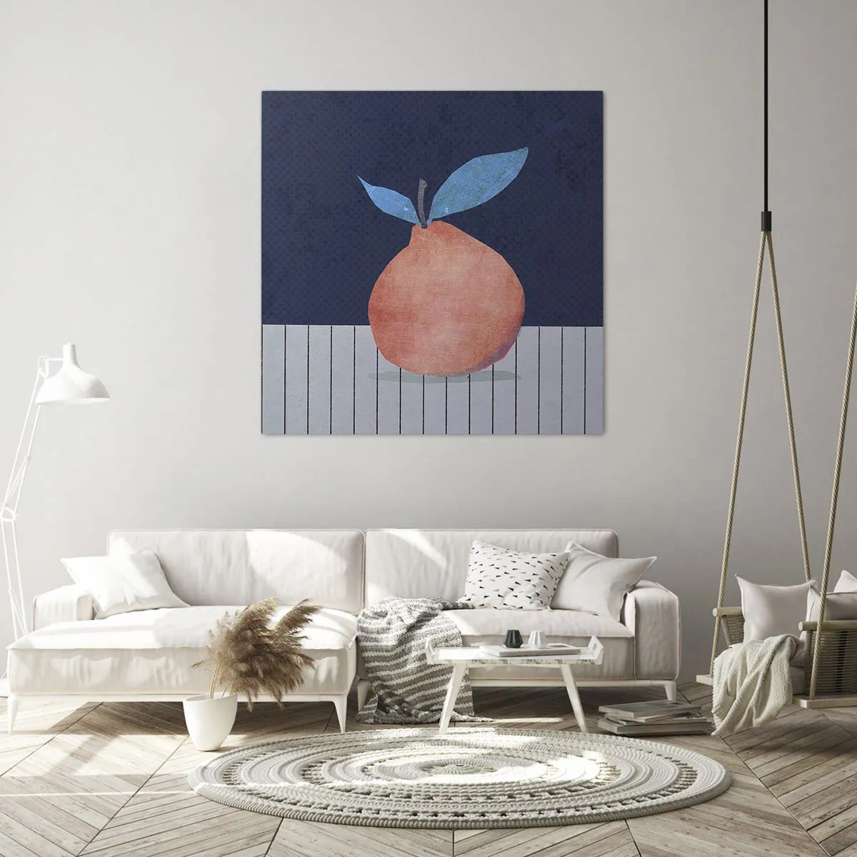 Schilderen op canvas - Convexiteit en vlak - 70x70 cm