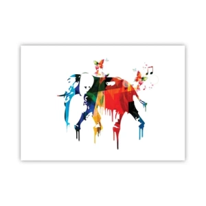 Poster - Iedereen kan dansen - 100x70 cm