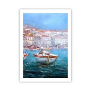 Poster - Italiaanse baai - 50x70 cm