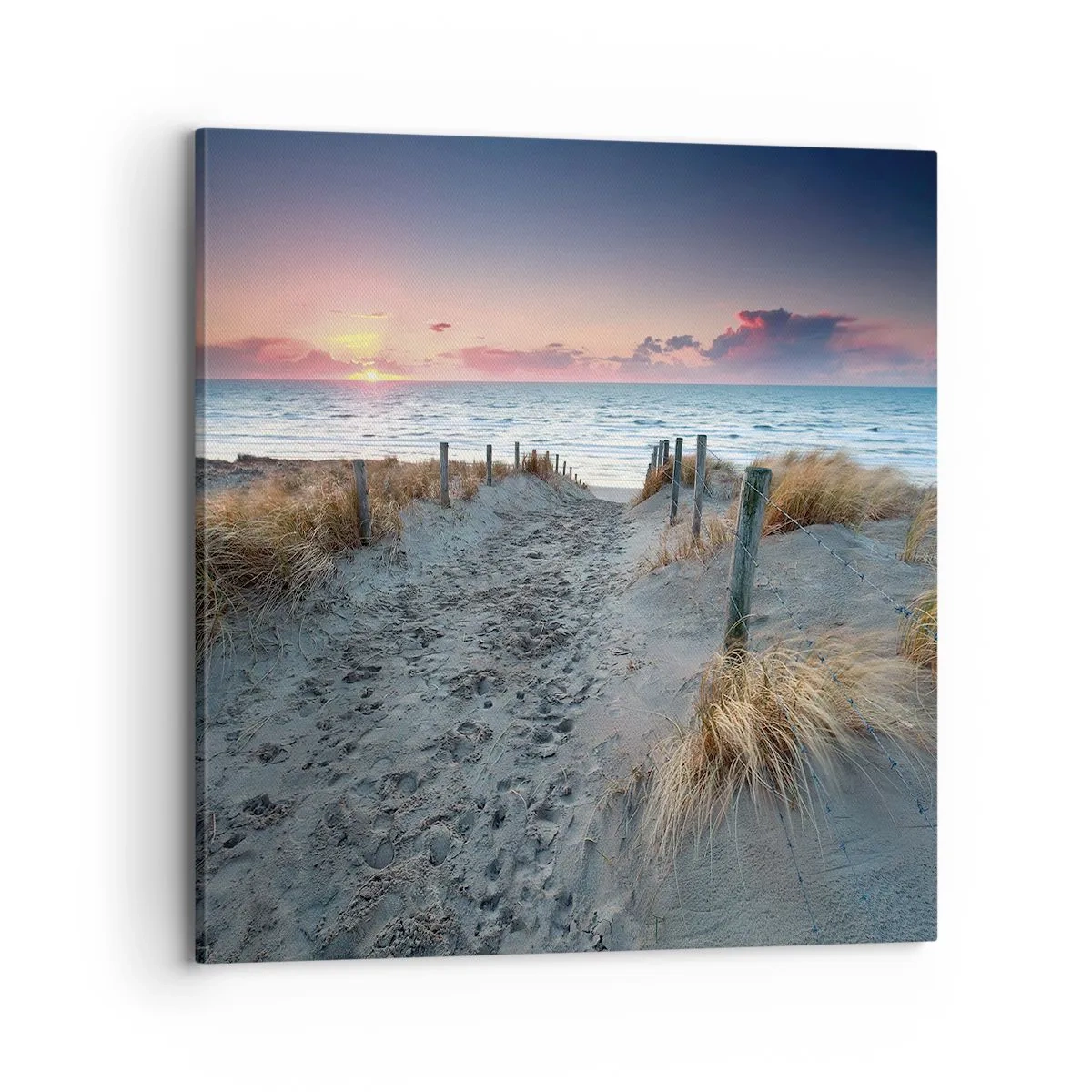 Schilderen op canvas - Je liet een regenboog van licht stralend... - 70x70 cm