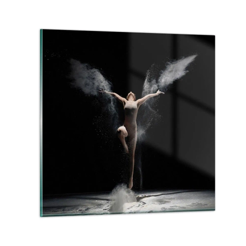 Schilderen op glas - Elfen bestaan - 30x30 cm