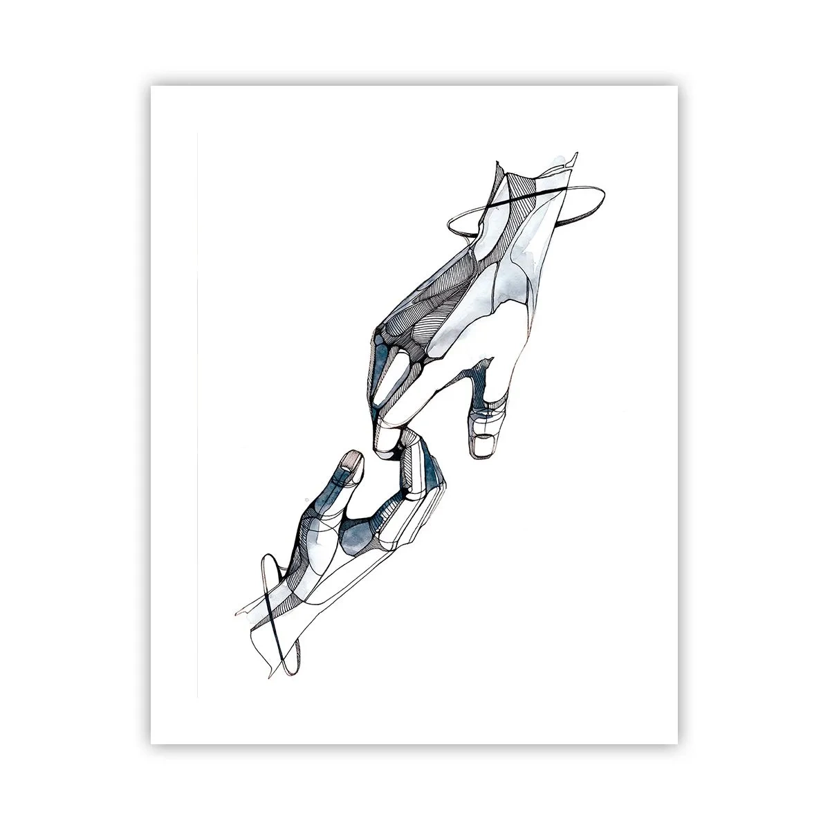 Poster - Een goed gebaar - 40x50 cm