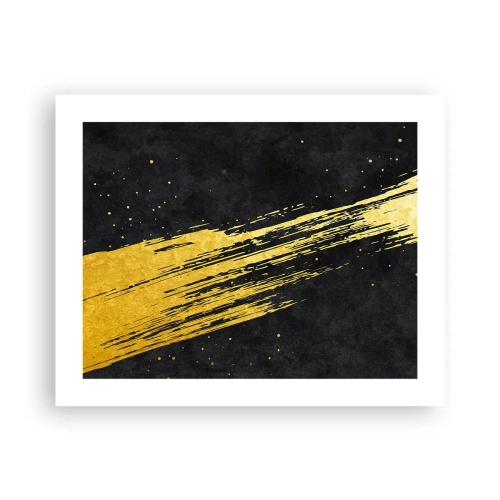 Poster - Spring in hyperruimte - 50x40 cm