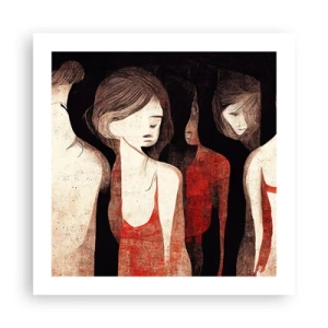 Poster - Madonna's van duisternis - 50x50 cm