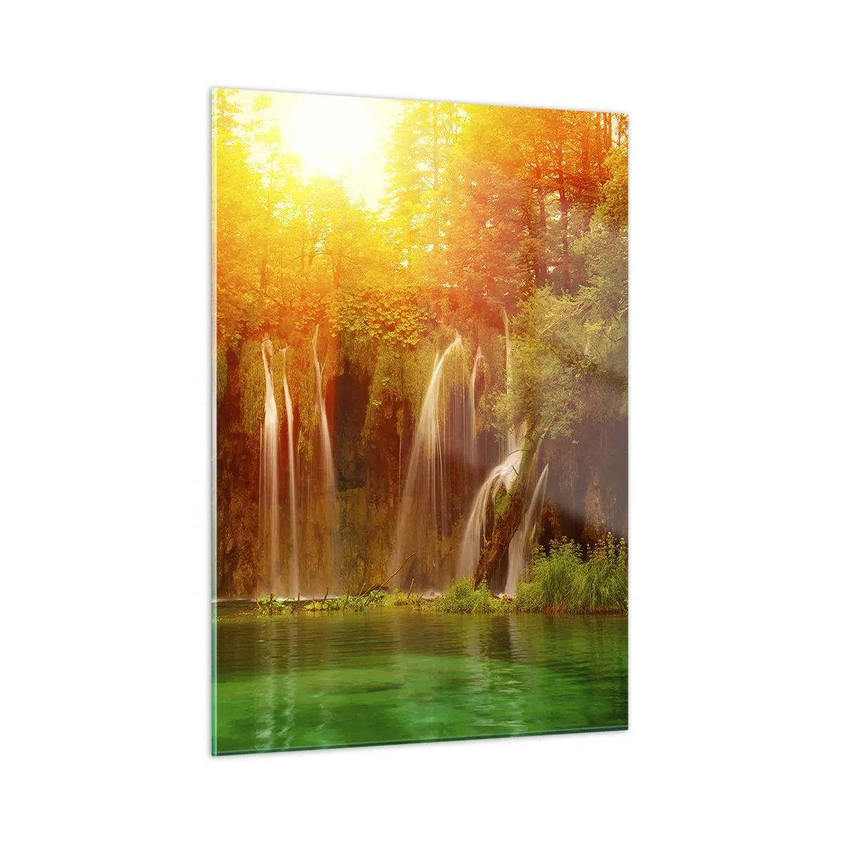 Schilderen op glas - In de zon en in de schaduw - 50x70 cm