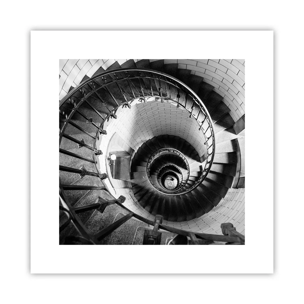 Poster - Hoger en hoger - 30x30 cm