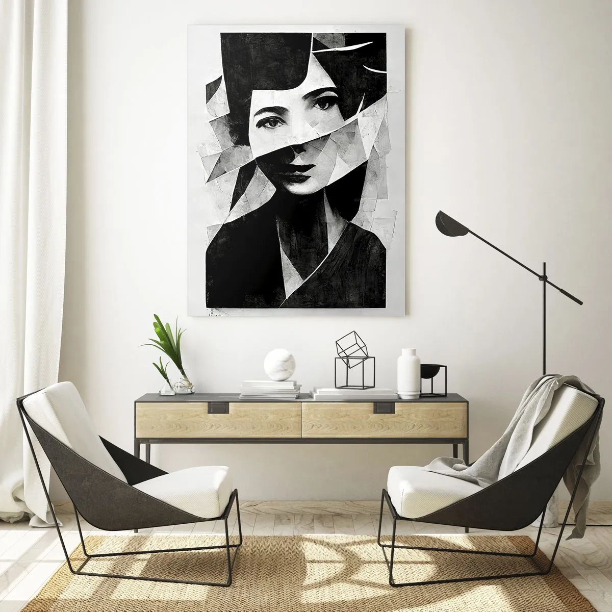 Schilderen op glas - Echt wat je bent... - 50x70 cm