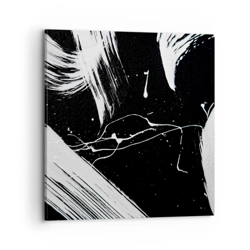 Schilderen op canvas - Breek de duisternis - 70x70 cm