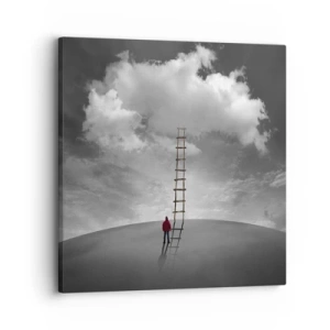 Schilderen op canvas - Alles is mogelijk - 30x30 cm