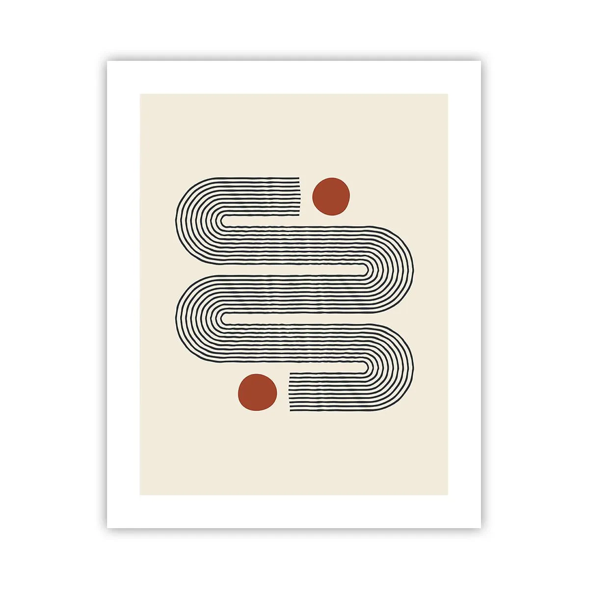 Poster - Van het begin tot het eind - 40x50 cm