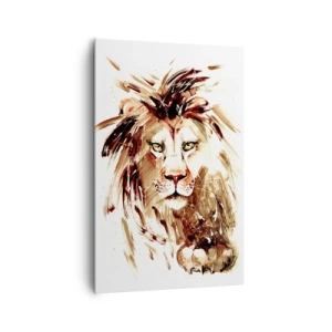 Schilderen op canvas - Kracht en waardigheid - 80x120 cm