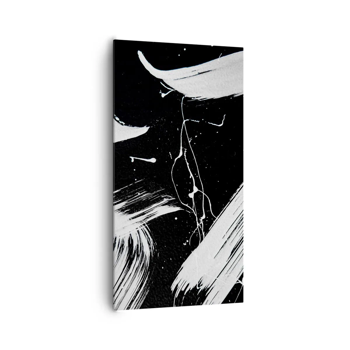 Schilderen op canvas - Breek de duisternis - 65x120 cm