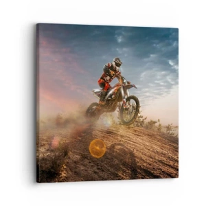 Schilderen op canvas - Voor overwinning - 30x30 cm