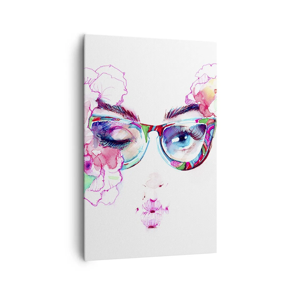 Schilderen op canvas - Een verleidelijke belofte - 80x120 cm