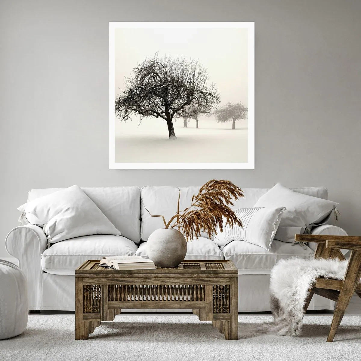 Poster - Winterslaap - 30x30 cm