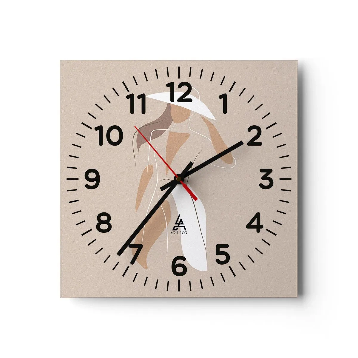 Wandklok - Klok - Mode is leuk - 40x40 cm