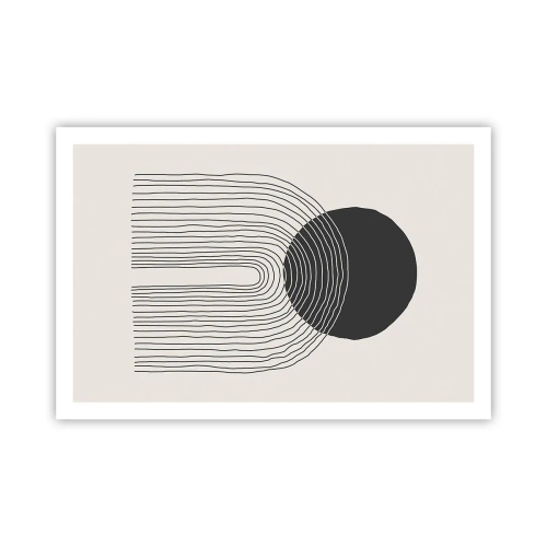 Poster - Bibberen en vertrouwen - 91x61 cm
