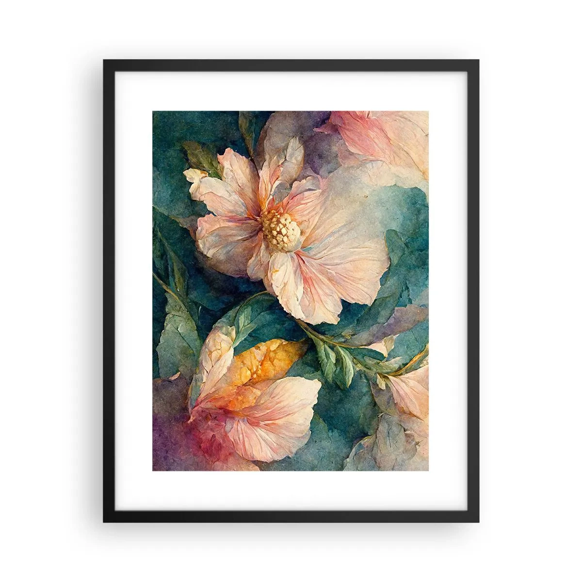 Poster in een zwarte lijst - Gewoon subtiliteit - 40x50 cm