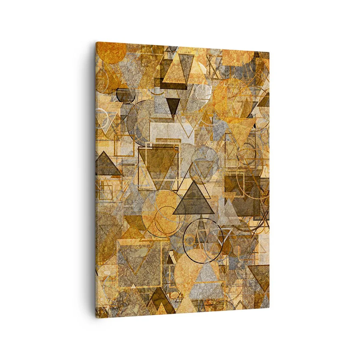 Schilderen op canvas - De wereld in vorm - 50x70 cm