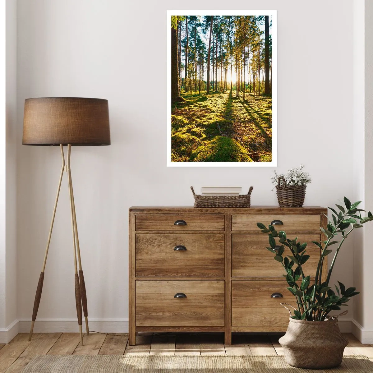 Poster - … Achter de zeven bossen - 61x91 cm
