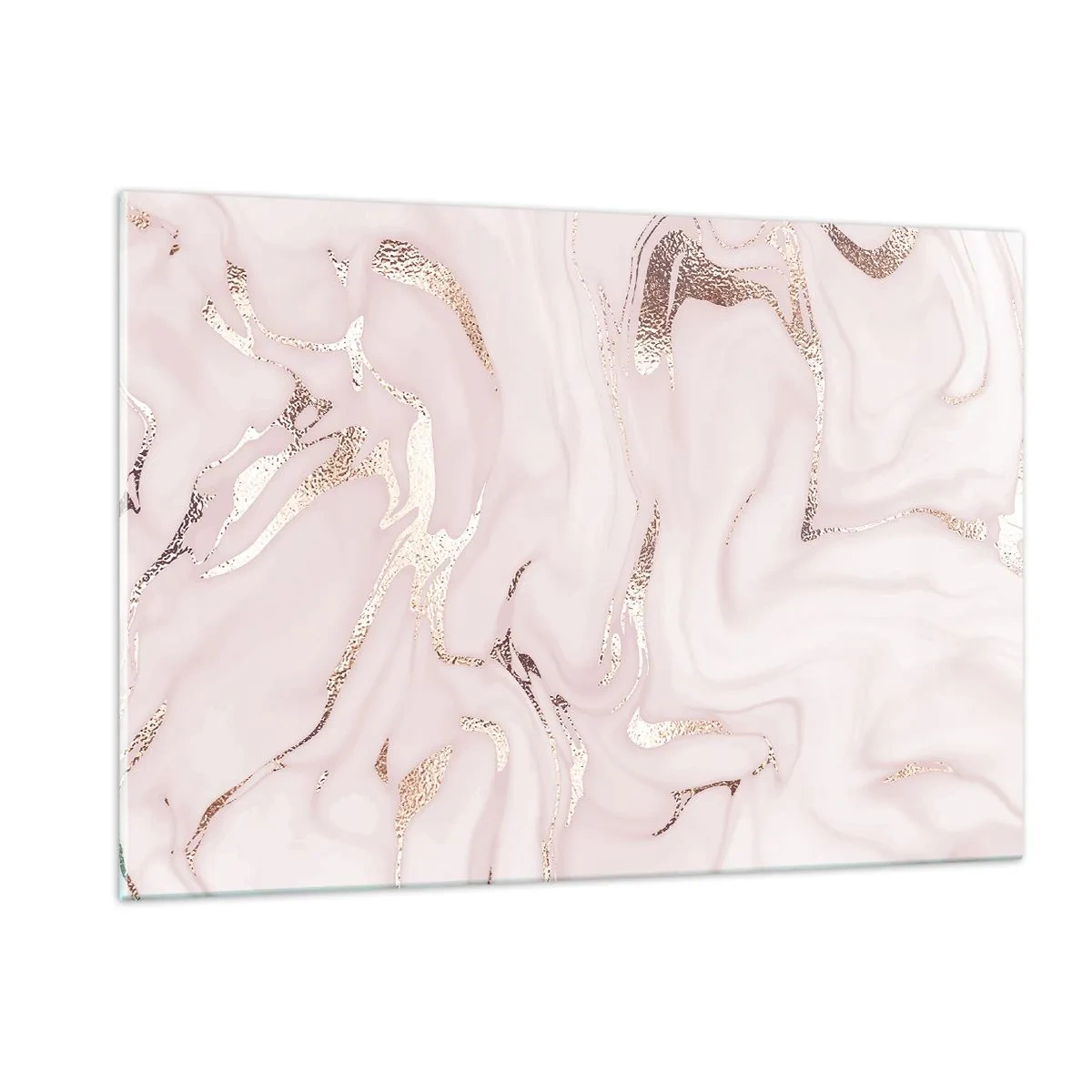 Schilderen op glas - In een roze sjaal - 120x80 cm