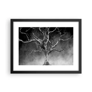 Poster in een zwarte lijst - Oorspronkelijk en heilig - 40x30 cm