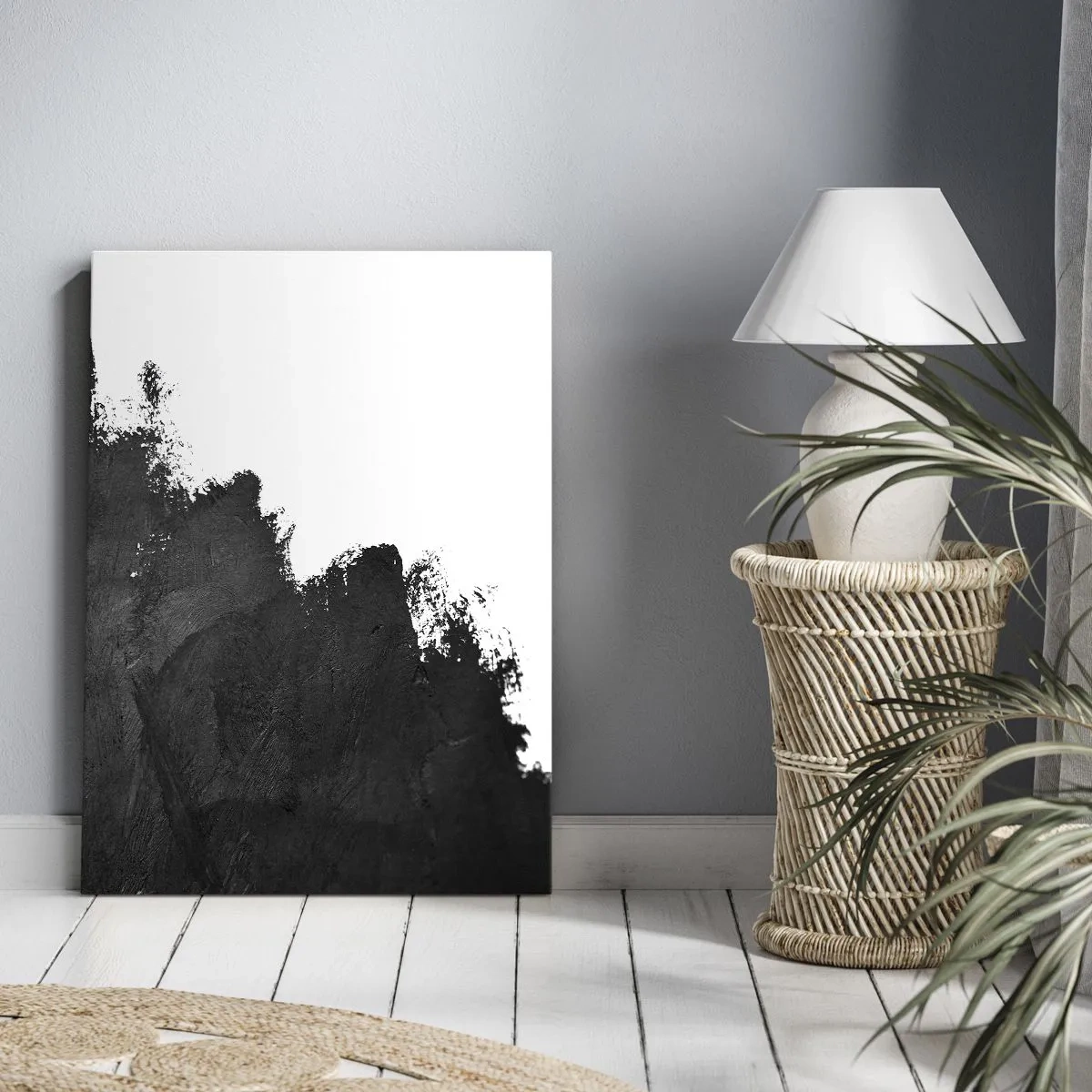Schilderen op canvas - Elementen: aarde - 50x70 cm