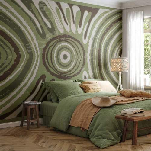 Fotobehang Standard Eco - Een explosie van emoties - Op leeftijd, Boho, Deel - 500x350 cm