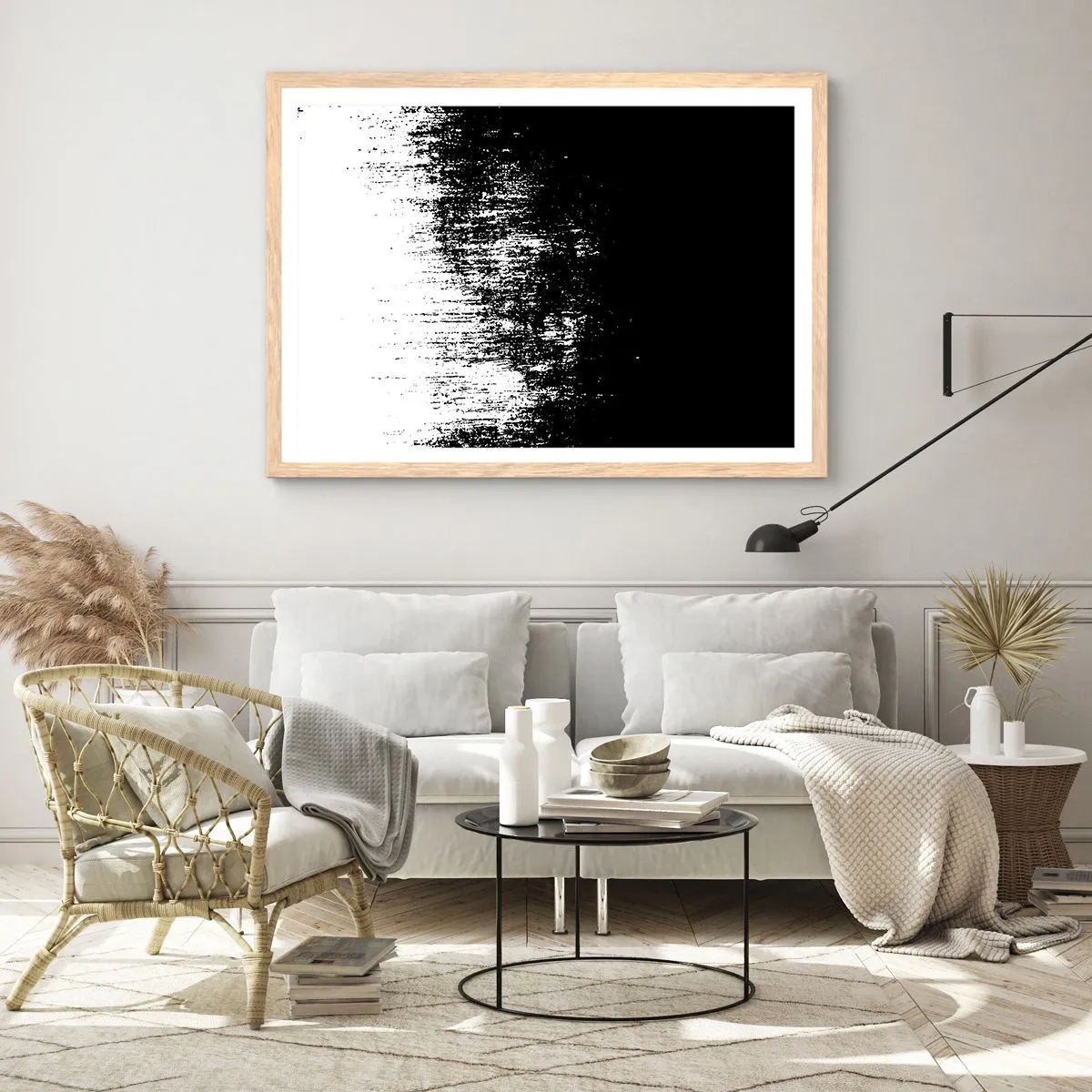 Een poster in een licht eiken lijst - En de winnaar is ... - 40x30 cm