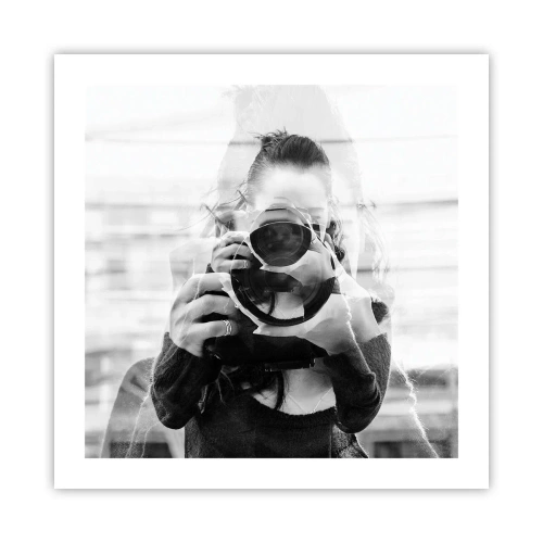 Poster - Maker en materiaal - 50x50 cm