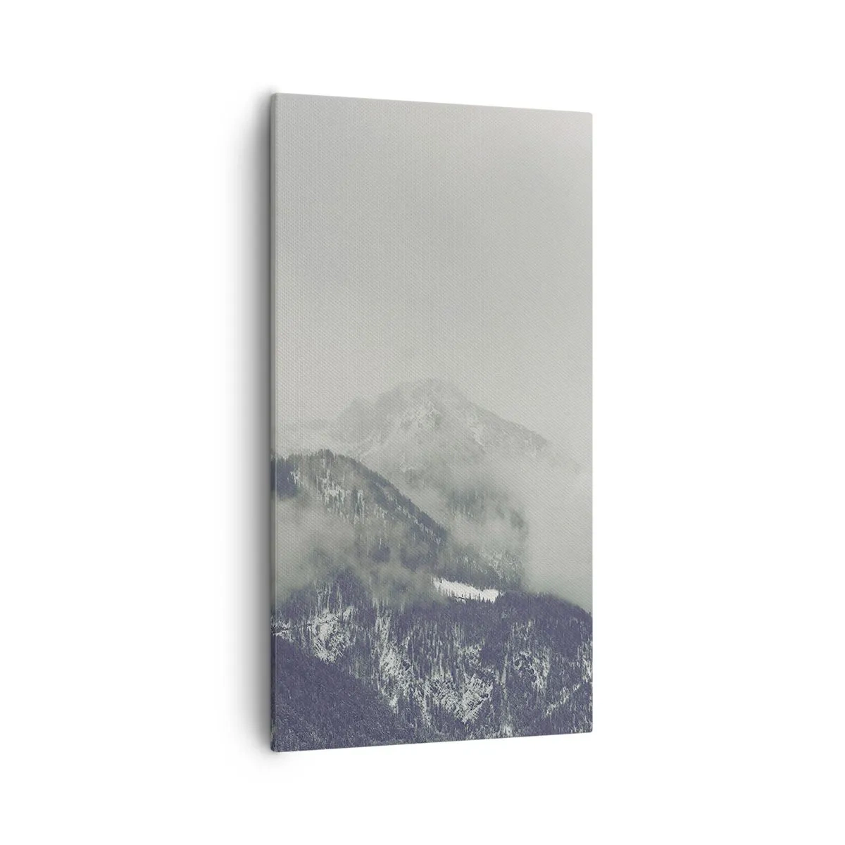 Schilderen op canvas - Mistige vallei - 55x100 cm