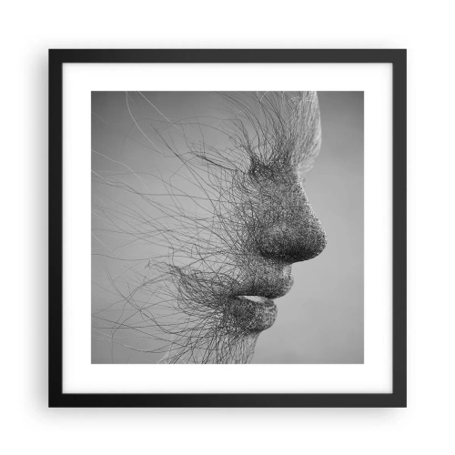 Poster in een zwarte lijst - De geest van de wind - 40x40 cm