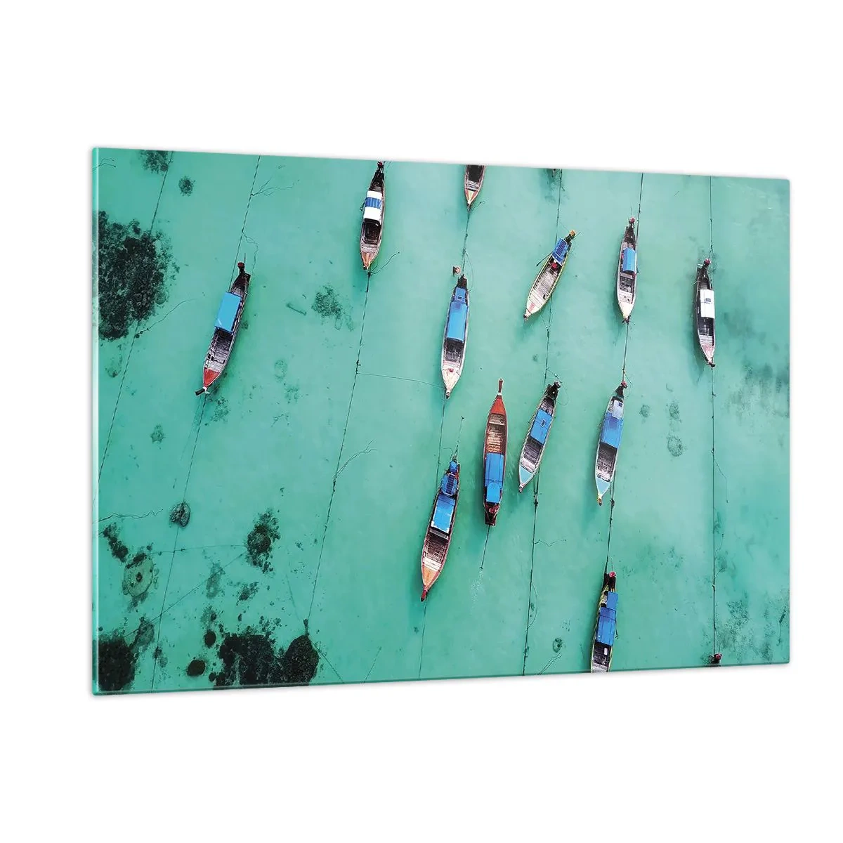 Schilderen op glas - In blijde verwachting - 120x80 cm