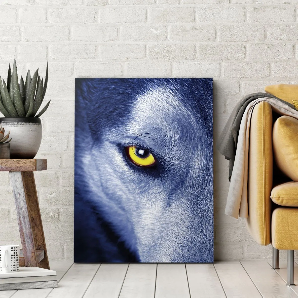 Schilderen op canvas - Betoverende look - 50x70 cm
