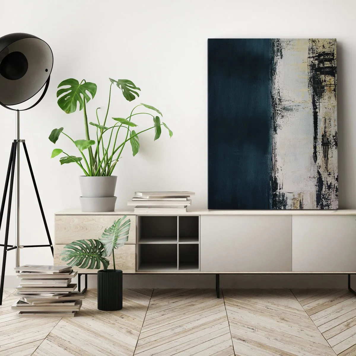 Schilderen op canvas - Horizontale compositie - 50x70 cm