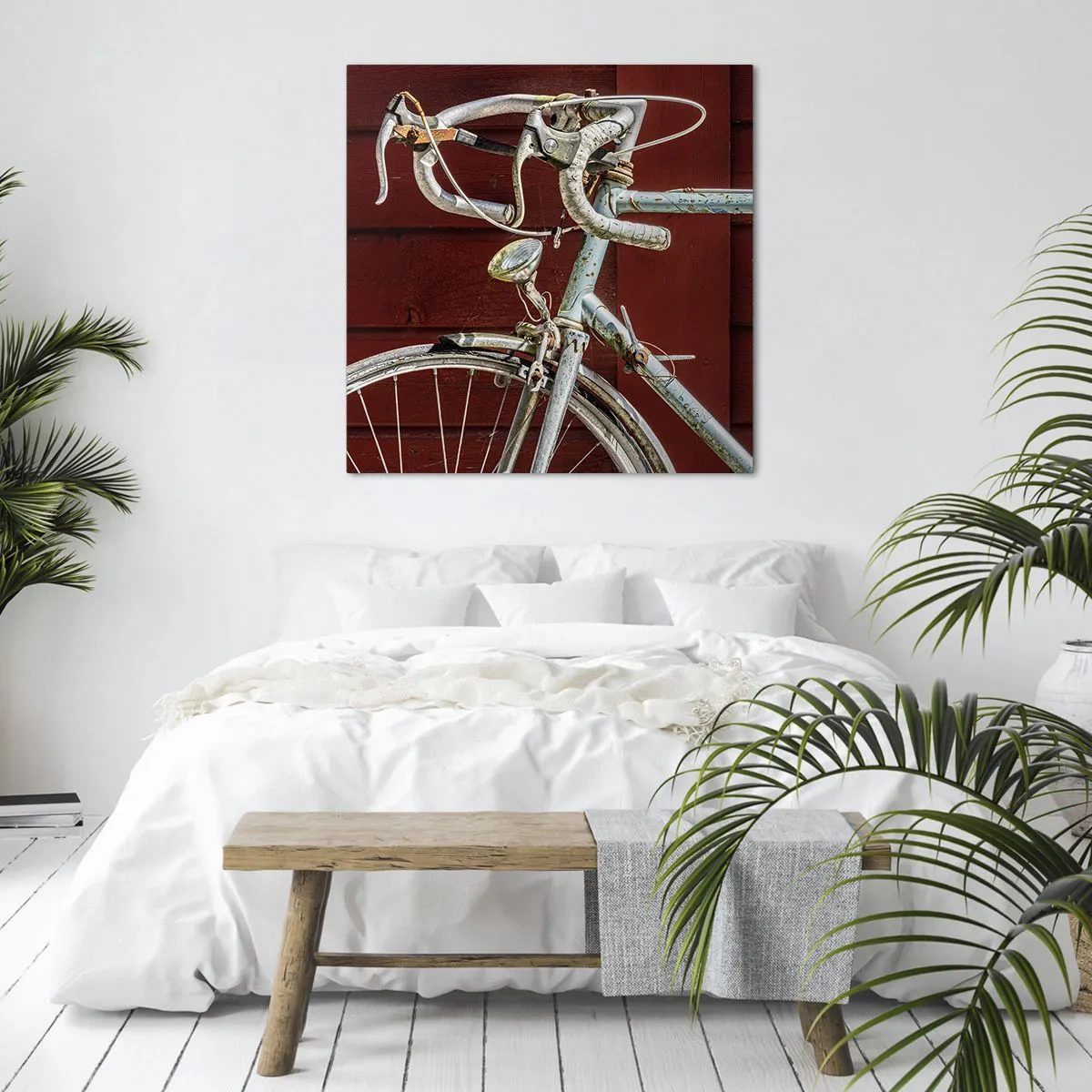 Schilderen op canvas - Gecreëerd om te winnen - 60x60 cm