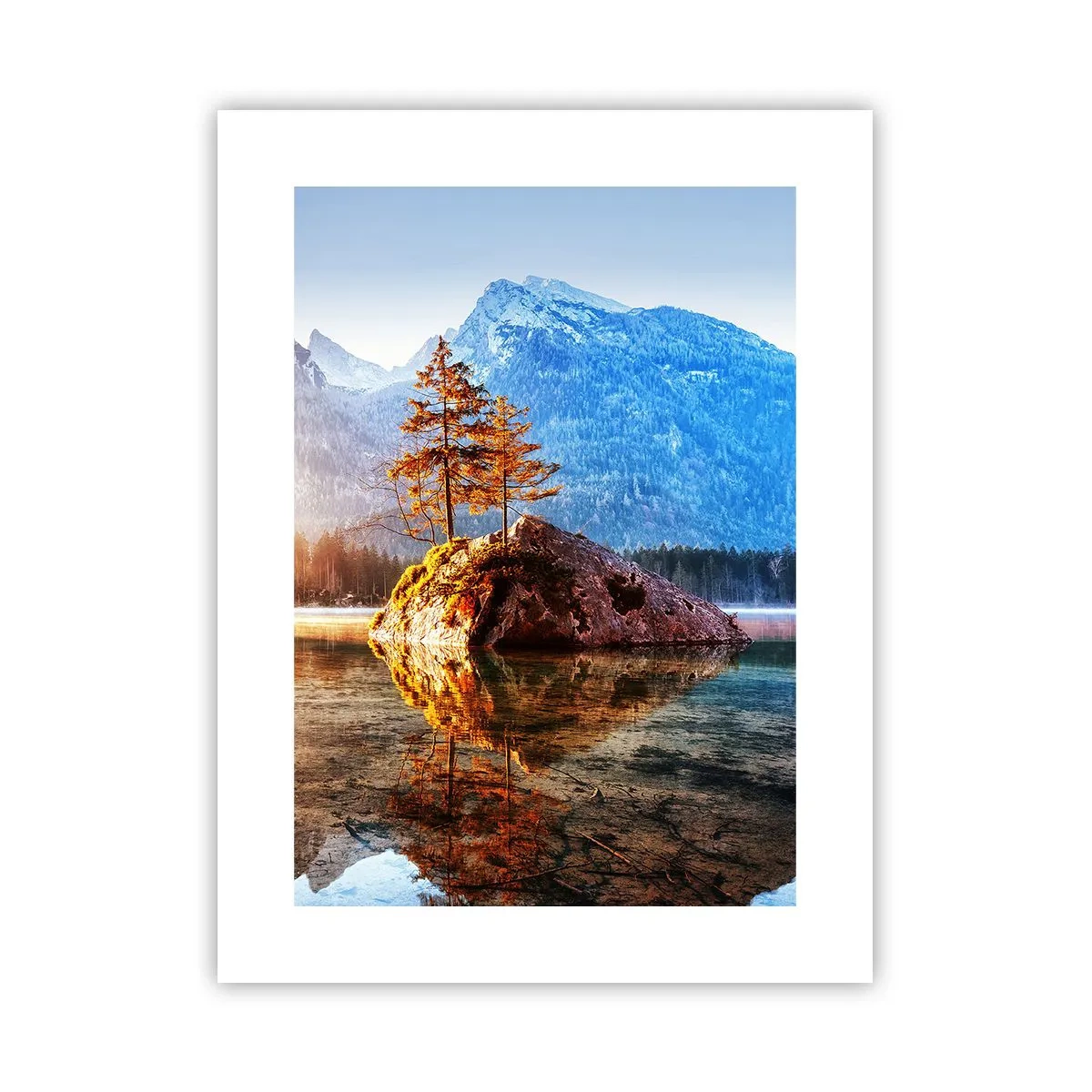 Poster - De natuur in een nieuw licht - 30x40 cm