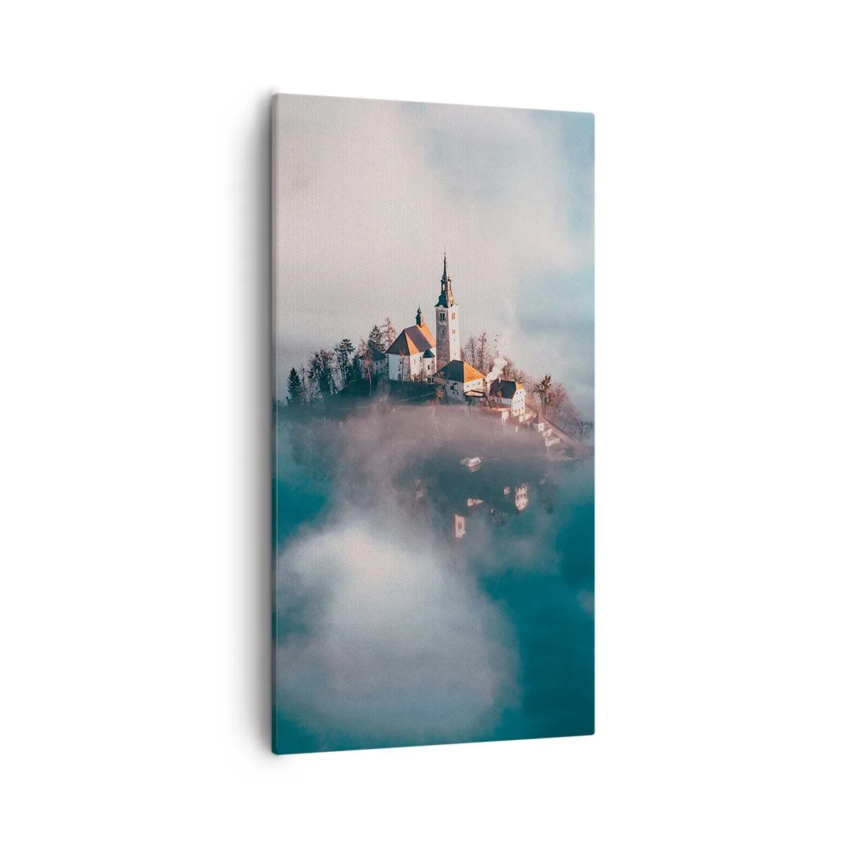 Schilderen op canvas - droom eiland - 55x100 cm