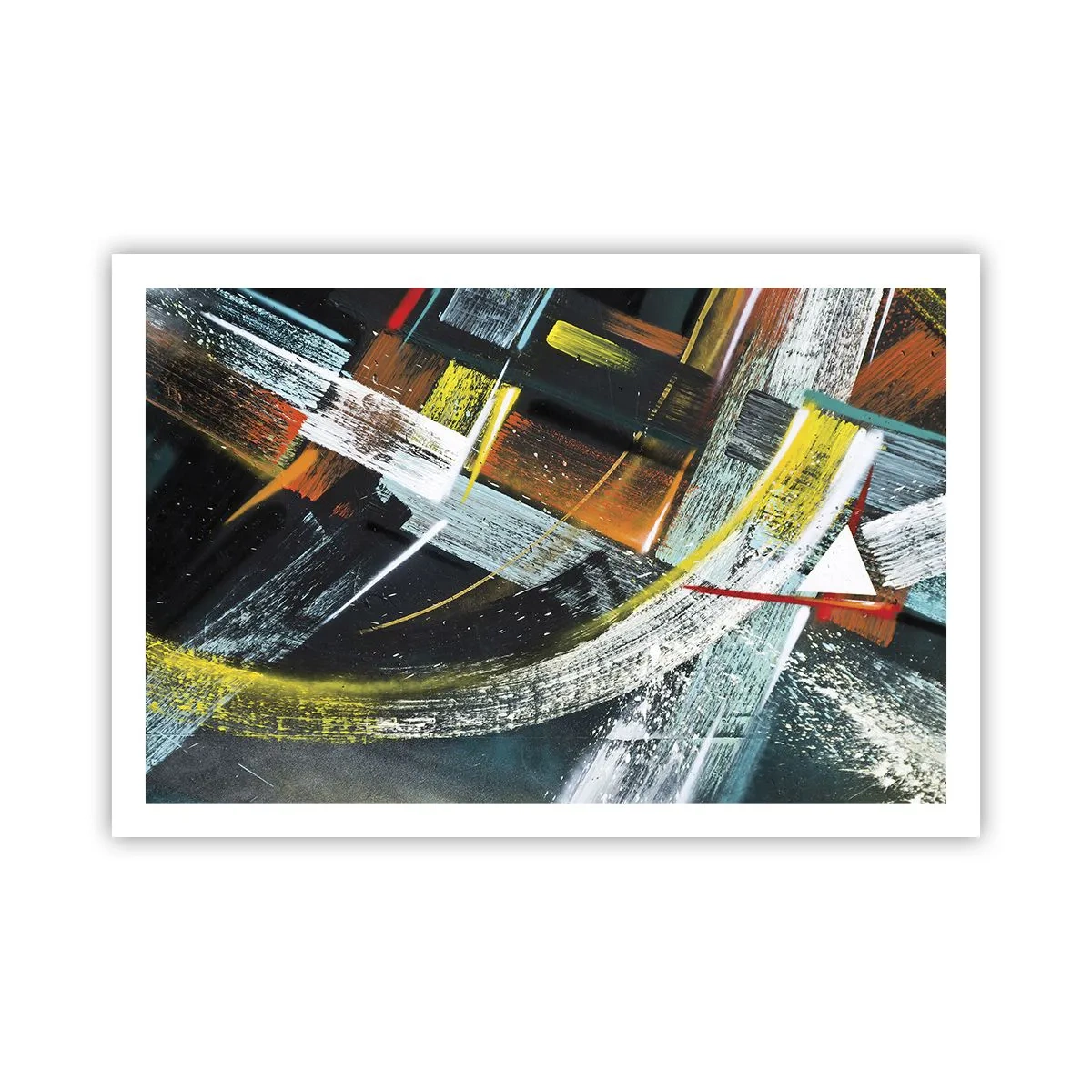 Poster - De energie van beweging - 91x61 cm