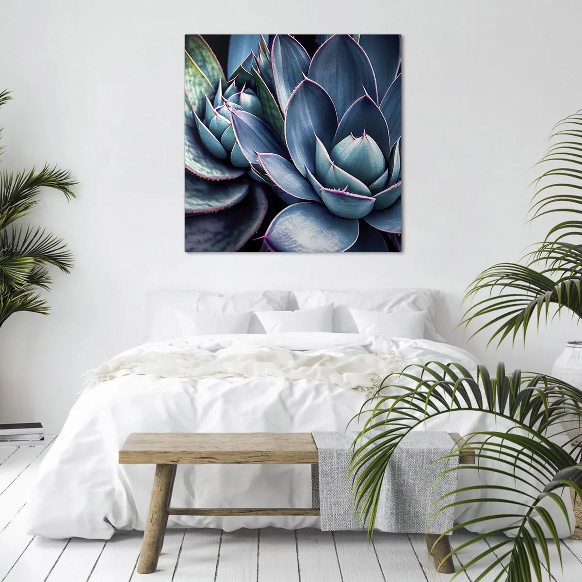 Schilderen op canvas - Levenskracht - 30x30 cm