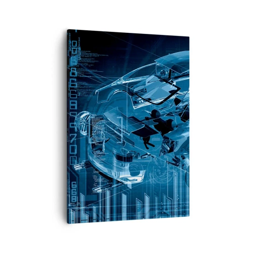 Schilderen op canvas - Technische anatomie - 50x70 cm