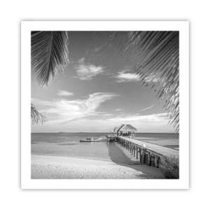 Poster - Herinnering of droom? - 60x60 cm