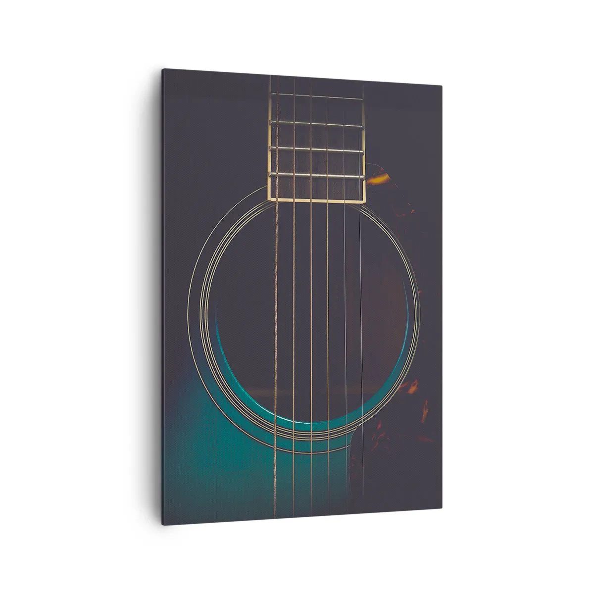 Schilderen op canvas - Nog even voordat het klinkt - 70x100 cm