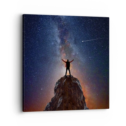 Schilderen op canvas - De Kracht is bij mij! - 40x40 cm