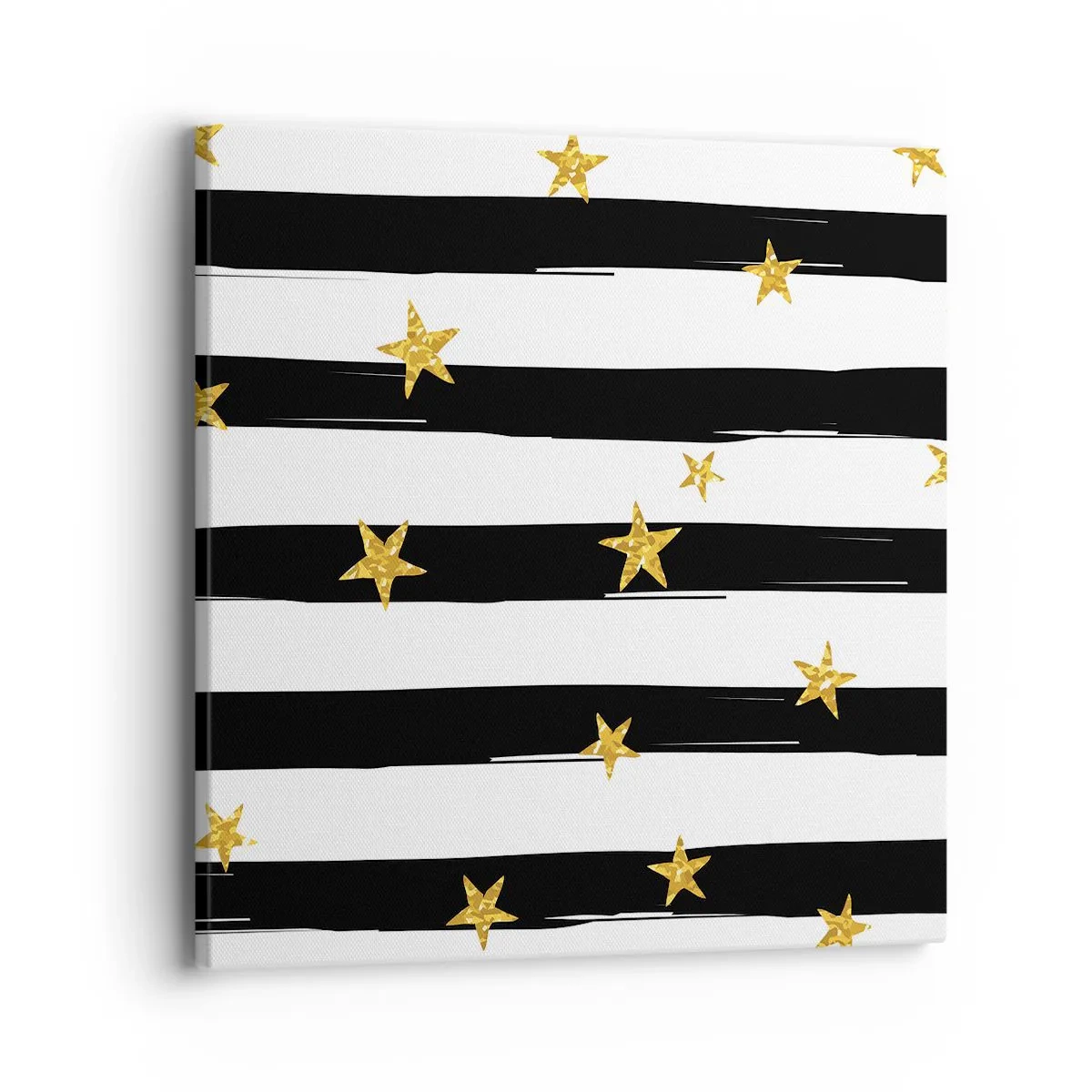 Schilderen op canvas - We zijn allemaal geboren onder een gelukkige ster - 40x40 cm